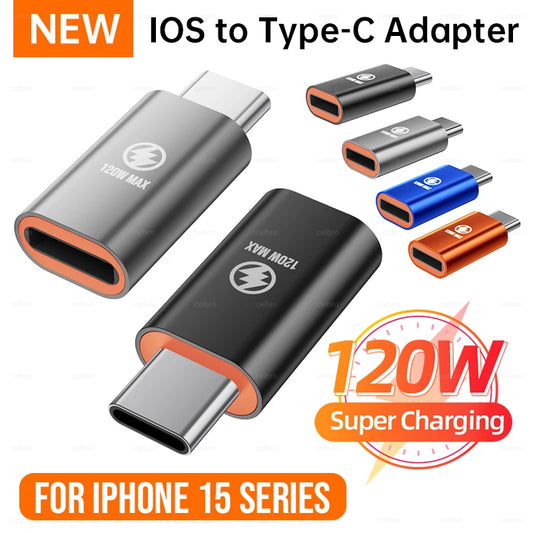 Adaptador Tipo C  30w para ios Lightning macho e fêmea para usb com conversor de carregamento rápido para iphone 15 14 13 ipad pro samsung cabo