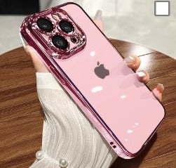 Capa para Iphone ( Rosa, Lilás, Roxo, Preta e Dourada)