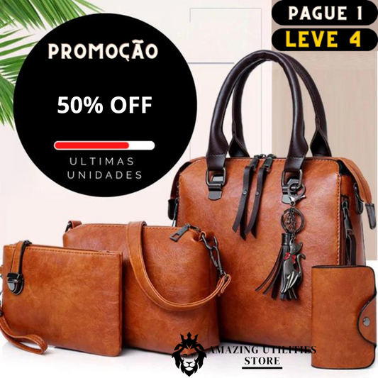 BoldGlam Bags | Bolsas de Couro Legítimo - PAGUE 1 LEVE 4 -  Promoção de NATAL  🎅 🎄- FRETE GRÁTIS